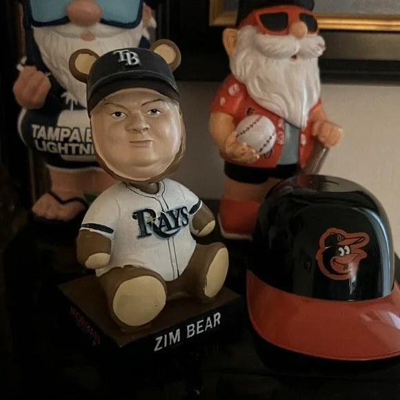 NIB Zim Bear Bobblehead (Don Zimmer) Tampa Bay Rays MLB give away 2023. - Picture 4 of 4